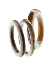 bracelet horn laminated thin